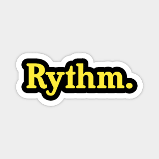 Rythm. Magnet