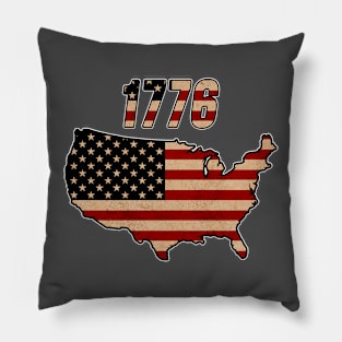 4th Of July 1776 USA Pillow