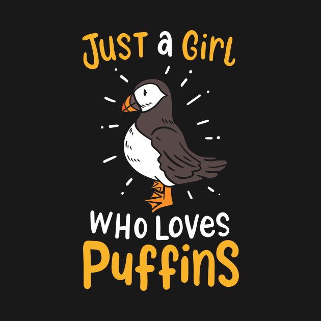 Puffins Birds Puffin Lover for Girls by KAWAIITEE