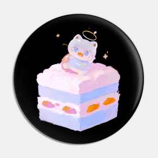 Kitty Cake Pin