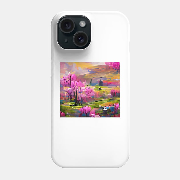 Colors of Spring Phone Case by Mihadom