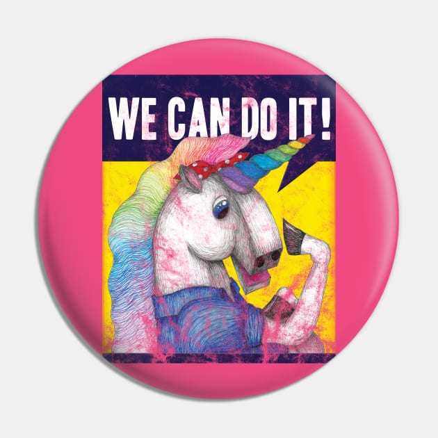 Unicorns Can Do It! Pin by Pinkazoid