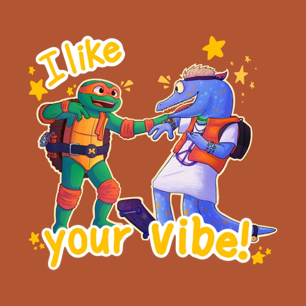 I like your vibe! by Ava Piglet