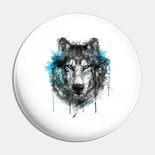 Alpha Wolf Pin