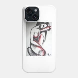 I Am Not In Love 2 - Female Nude Phone Case