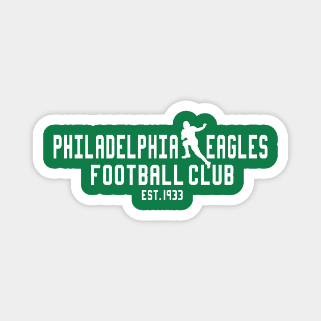 Philadelphia Eagles Letterhead Design Magnet by Tom Stiglich Cartoons