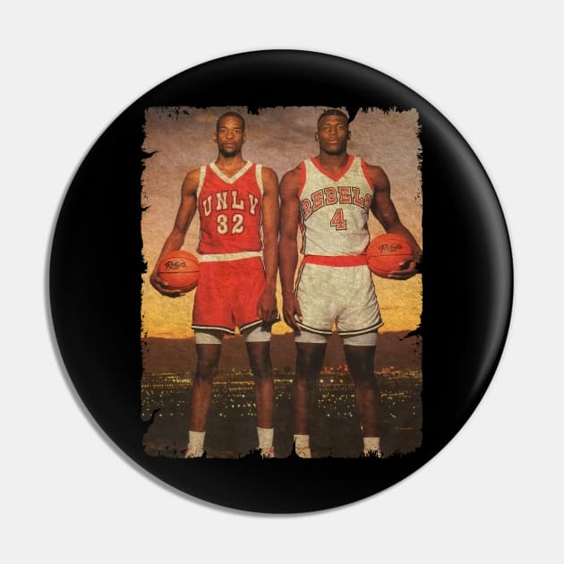 Stacey Augmon and Larry Johnson '1991' Pin by Wendyshopart