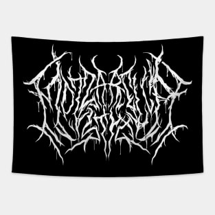 Mozzarella Styx - Death Metal Logo Tapestry