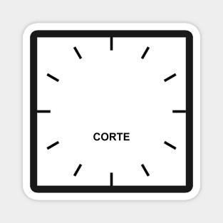 CORTE Time Zone Wall Clock Magnet