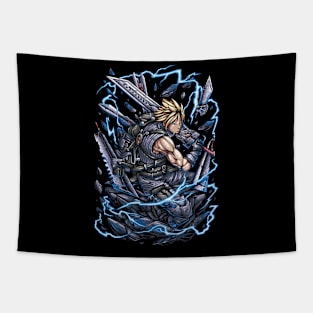 CLOUD ATTACK Tapestry
