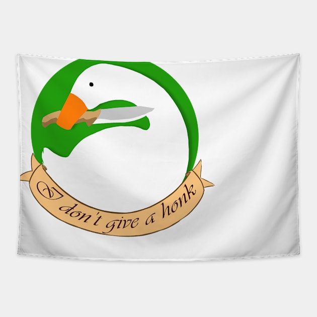 I don't give a honk Tapestry by danigrillo