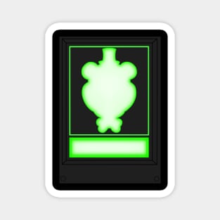 Fnaf sb door button green Magnet