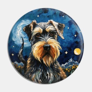 Standard Schnauzer Painting Pin