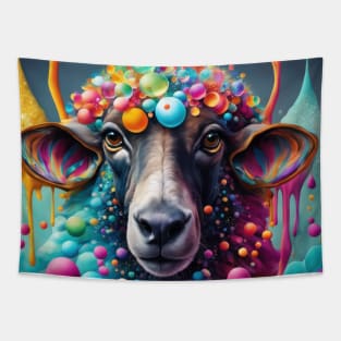 Psychedelic Sheep Tapestry