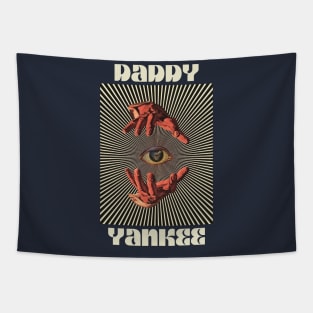 Hand Eyes Daddy Yankee Tapestry