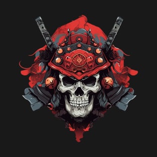 samurai skull T-Shirt