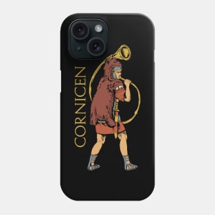 Roman musician in the legion - Cornicen Phone Case