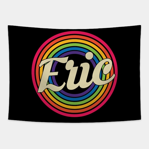 Eric - Retro Rainbow Style Tapestry by MaydenArt