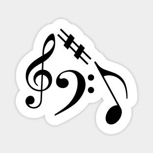 Music pattern Magnet