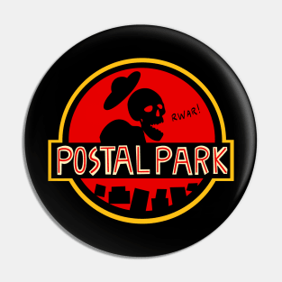 Postal Park (Jurassic Park USPS Mash Up) Pin