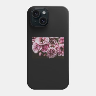 Vintage Pink Garden Roses Phone Case