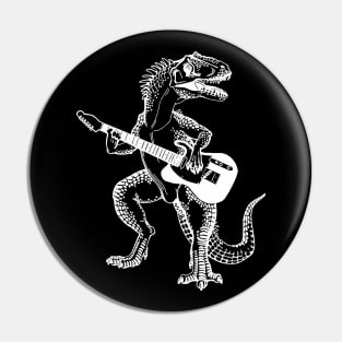 SEEMBO Dinosaur Playing Guitar Musician Guitarist Music Band Pin