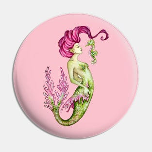 Spring Mermaid Pin