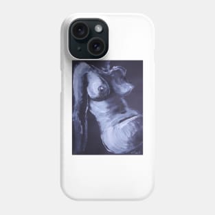 Black And  White Torso 2 - Female Nude Phone Case