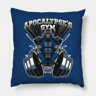 Apocalypse's gym Pillow