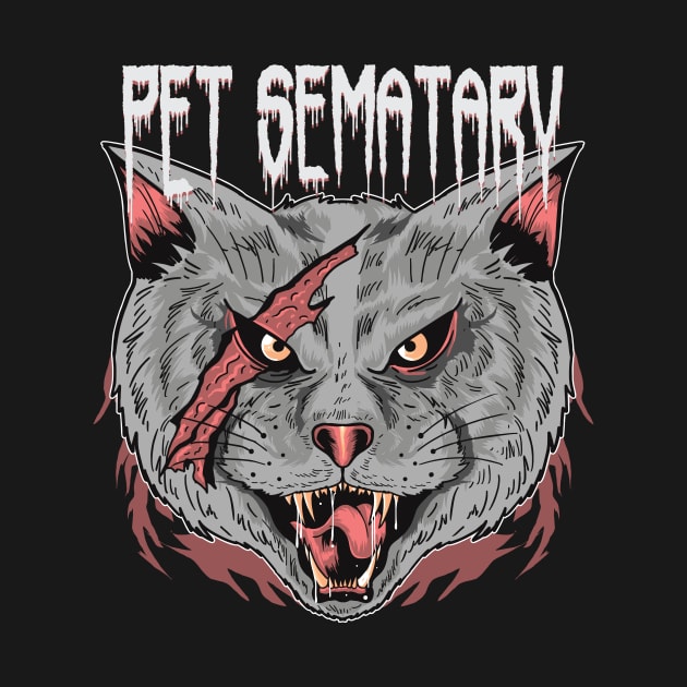 Evil Cat Pet Sematary by BlackRavenOath