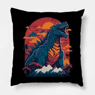 Godzilla Island Pillow