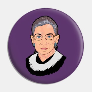 Ruth Bader Ginsburg Pin