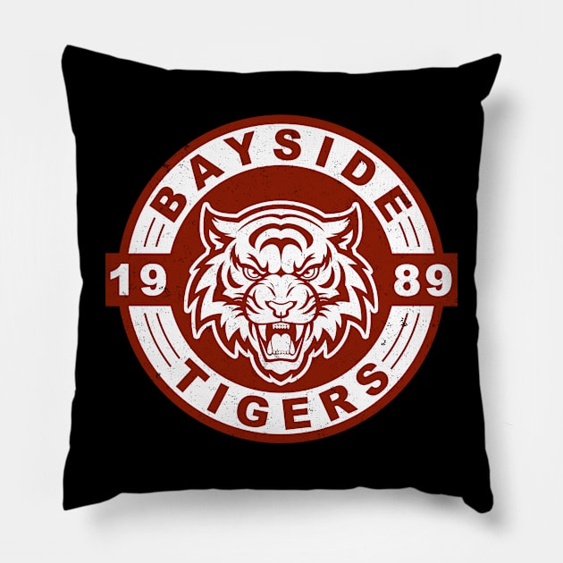 Bayside Tigers Pillow by NinthStreetShirts