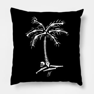 Pocket JTV "Skull and Bones" Palm Tree Pocket Tee - Big Pillow