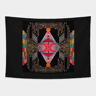 Prismatic Circuit Tapestry