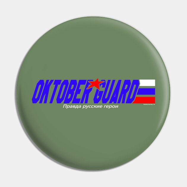 Okober Guard Pin by Illustratorator