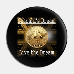 Bitcoin Gold Cryptocurrency Digital Assets Pin