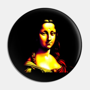 Mona lisa Pin