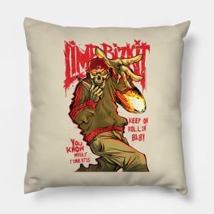 Fire bizkit Pillow