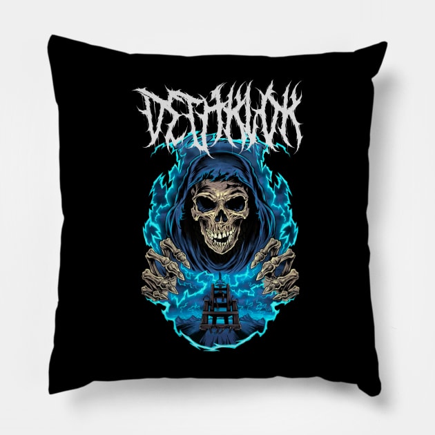 DETHKLOK VTG Pillow by rdsgnnn