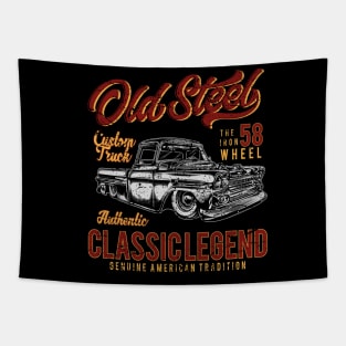 Old Steel Vintage Truck Tapestry