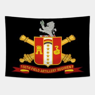 150th Field Artillery Regiment w Br - Ribbon Tapestry