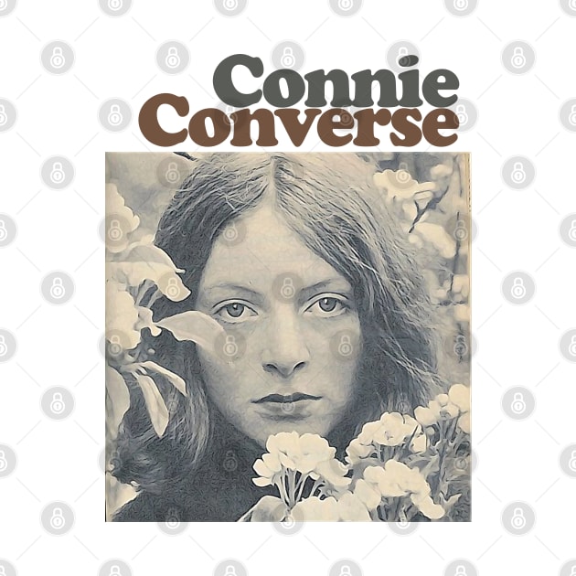 Connie Converse #2 - 50s Folk Singer Fanart Design by DankFutura