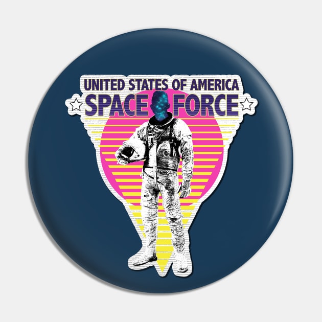 Space Force America Pin by PalmGallery