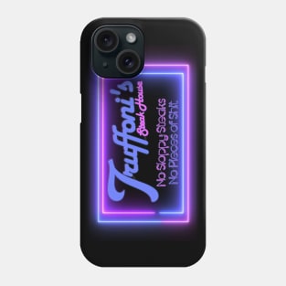 Truffoni's Neon No Sloppy Steaks Phone Case