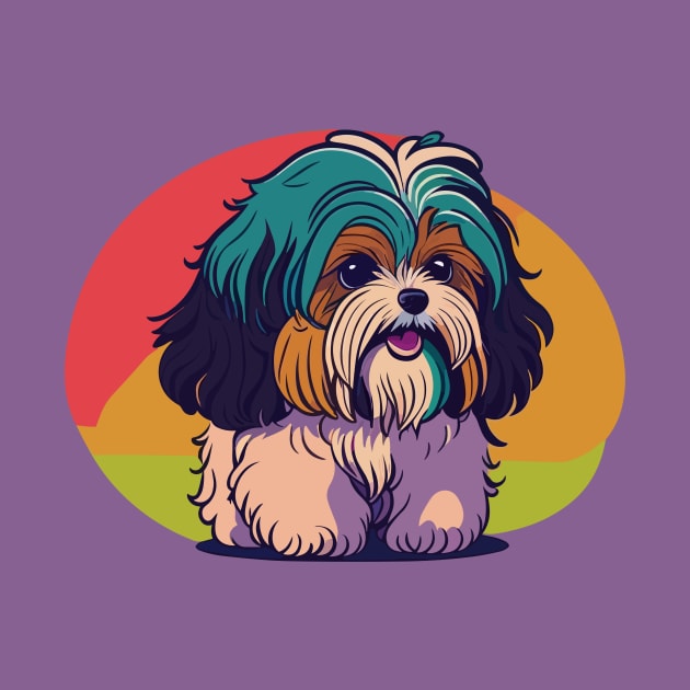 Havanese Portrait by SpriteGuy95