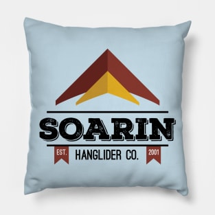 Soarin' Hang Gliders (version 1) Pillow