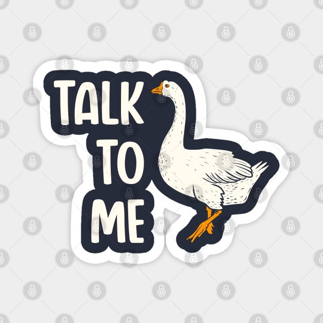 Talk to me bird Magnet by nickbeta