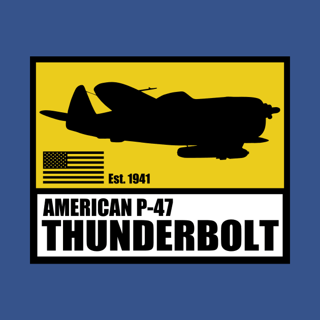 P-47 Thunderbolt by Tailgunnerstudios