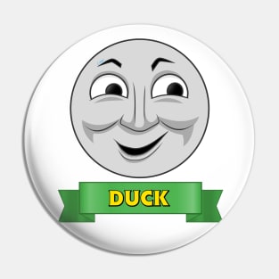 Duck (with name ribbon) Pin